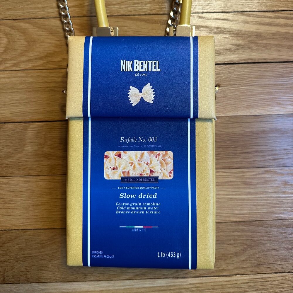 Limited Edition | Nik Bentel | Pasta Handbag Farfalle 3.0